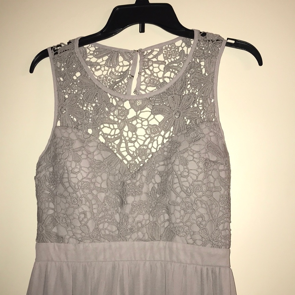 Light Grey Long Dress - Large